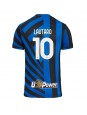 Inter Milan Lautaro Martinez #10 Replika Hemmakläder 2024-25 Kortärmad